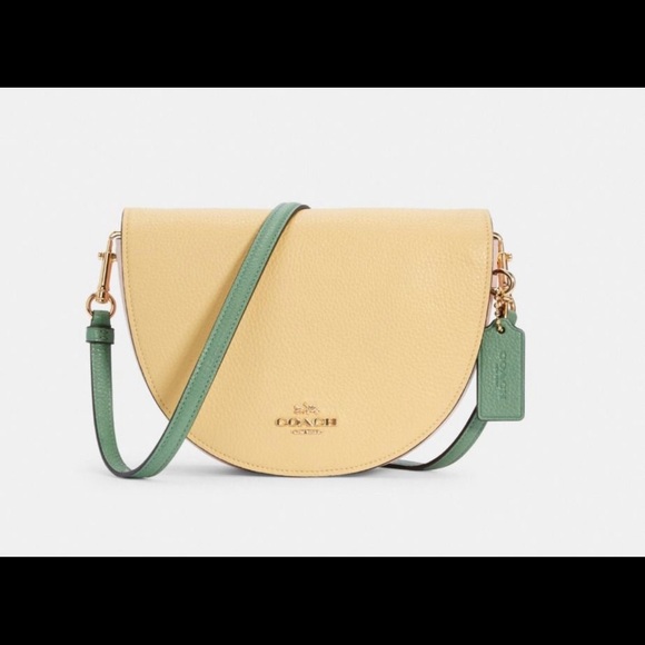 Coach Handbags - Coach Crossbody In Colorblock Vanilla Cream Multi